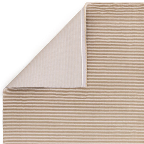 Lyza Rug Plain Stripe Beige